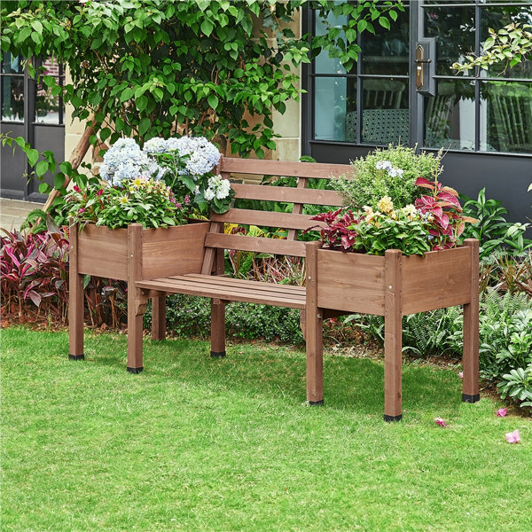 Millwood Pines Aldredge Fir Outdoor Bench Wayfair